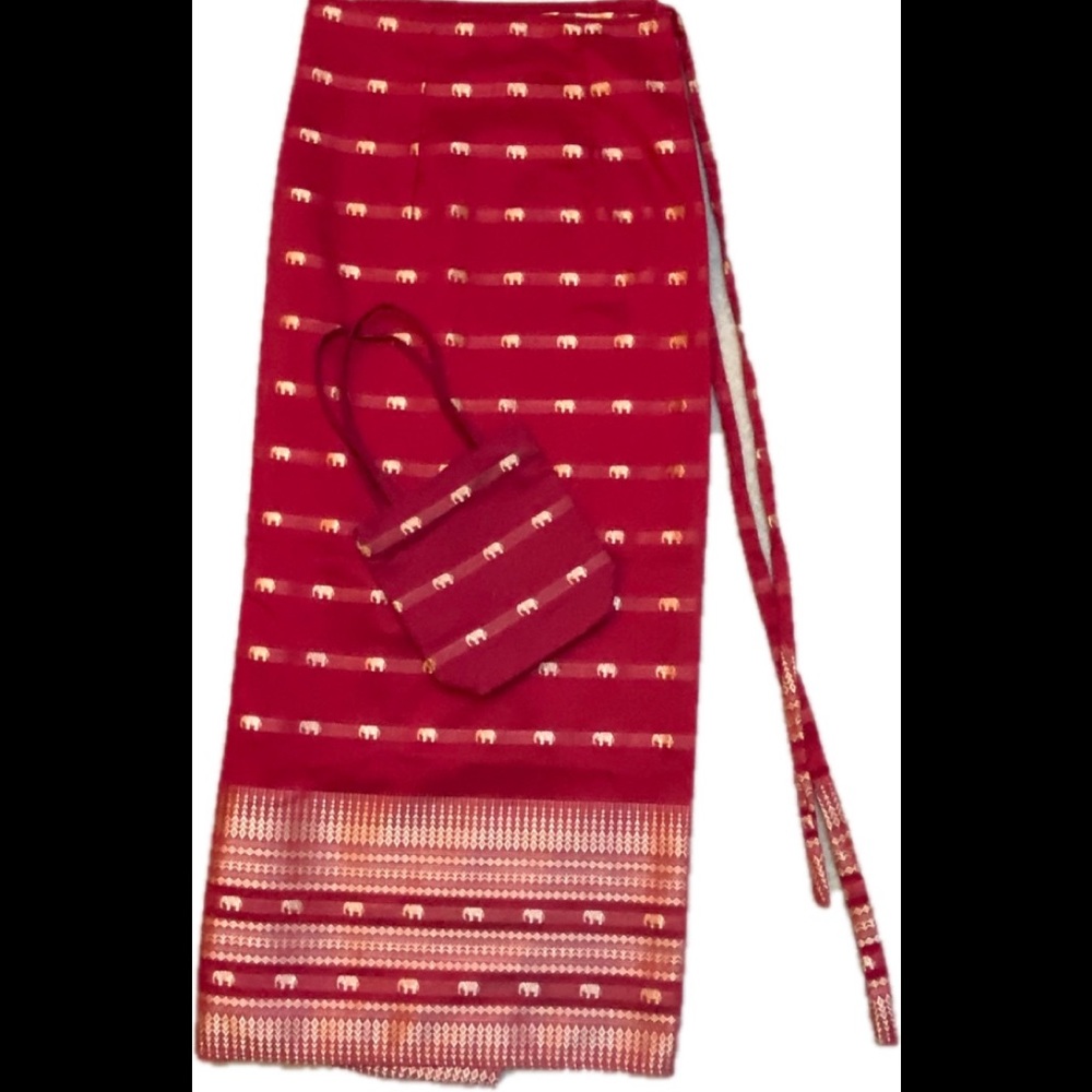 Thai Market Wrap Skirt